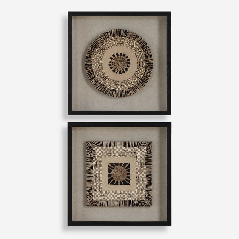 Intertwine Shadow Box, Set of Two