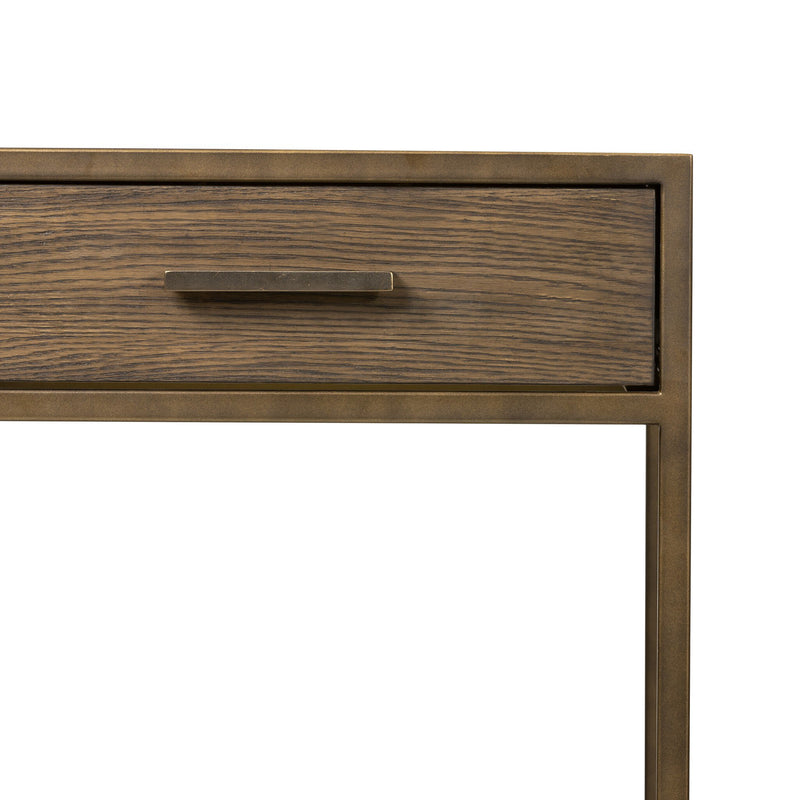 Mason Nightstand, Dark Hazel