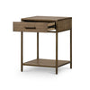 Mason Nightstand, Dark Hazel