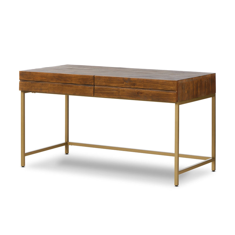 Tiller Desk, Brass