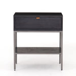 Trey Nightstand, Black Wash Poplar