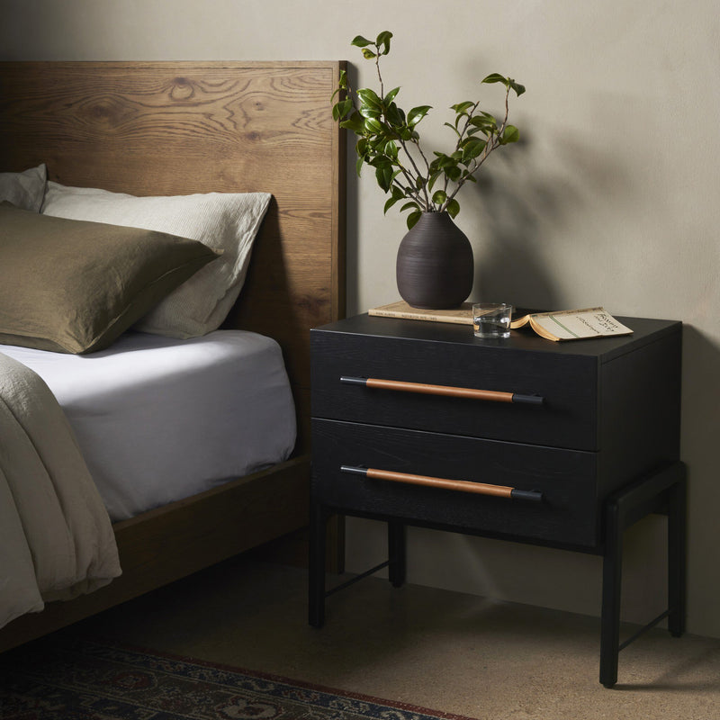 Ebony Rosedale Nightstand