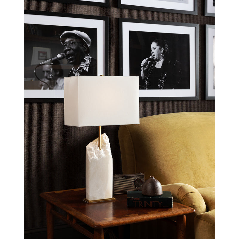 Selina Alabaster Table Lamp