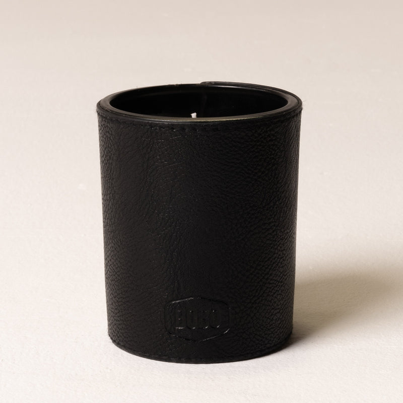 Bois & Tabac Leather Wrapped Candle