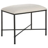 avenham small bench satin black