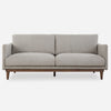 freefall sofa oak base toasty beige boucle 