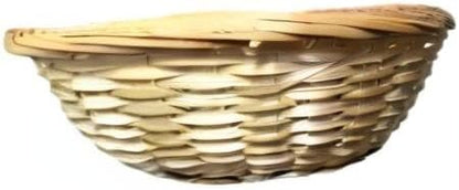 Round Woven Bamboo Basket Small