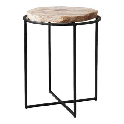 Petrified Side Table