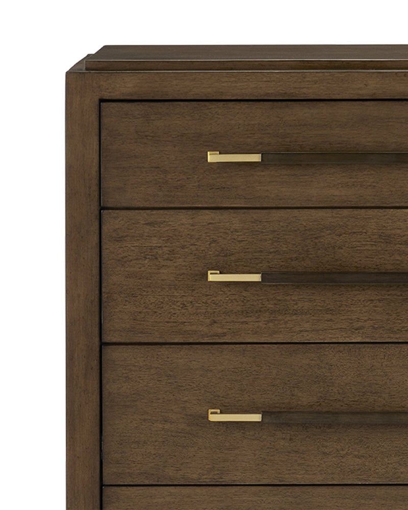 Verona Chanterelle Five-Drawer Chest, 2 Color Options