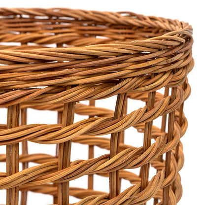 Open Weave Rattan Baskets- Medium