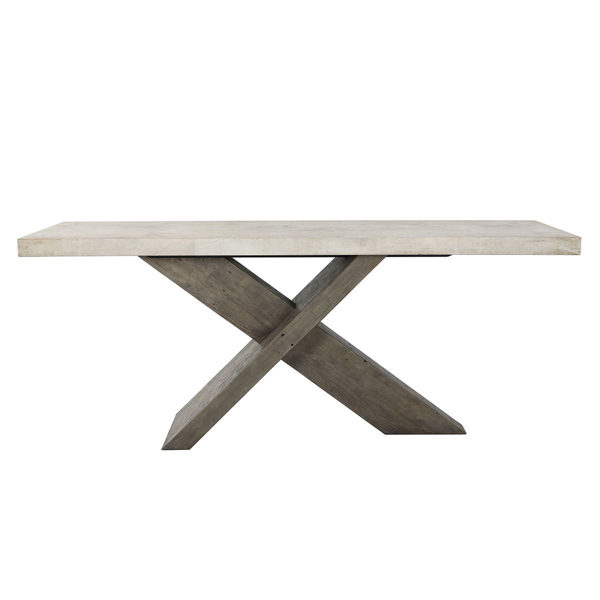 Durant Console Table | Distressed Gray, Antique White
72" W x 20" D x 30" H