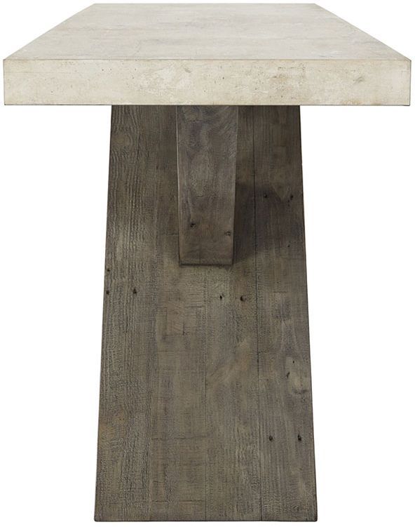 Durant Console Table | Distressed Gray, Antique White
72" W x 20" D x 30" H