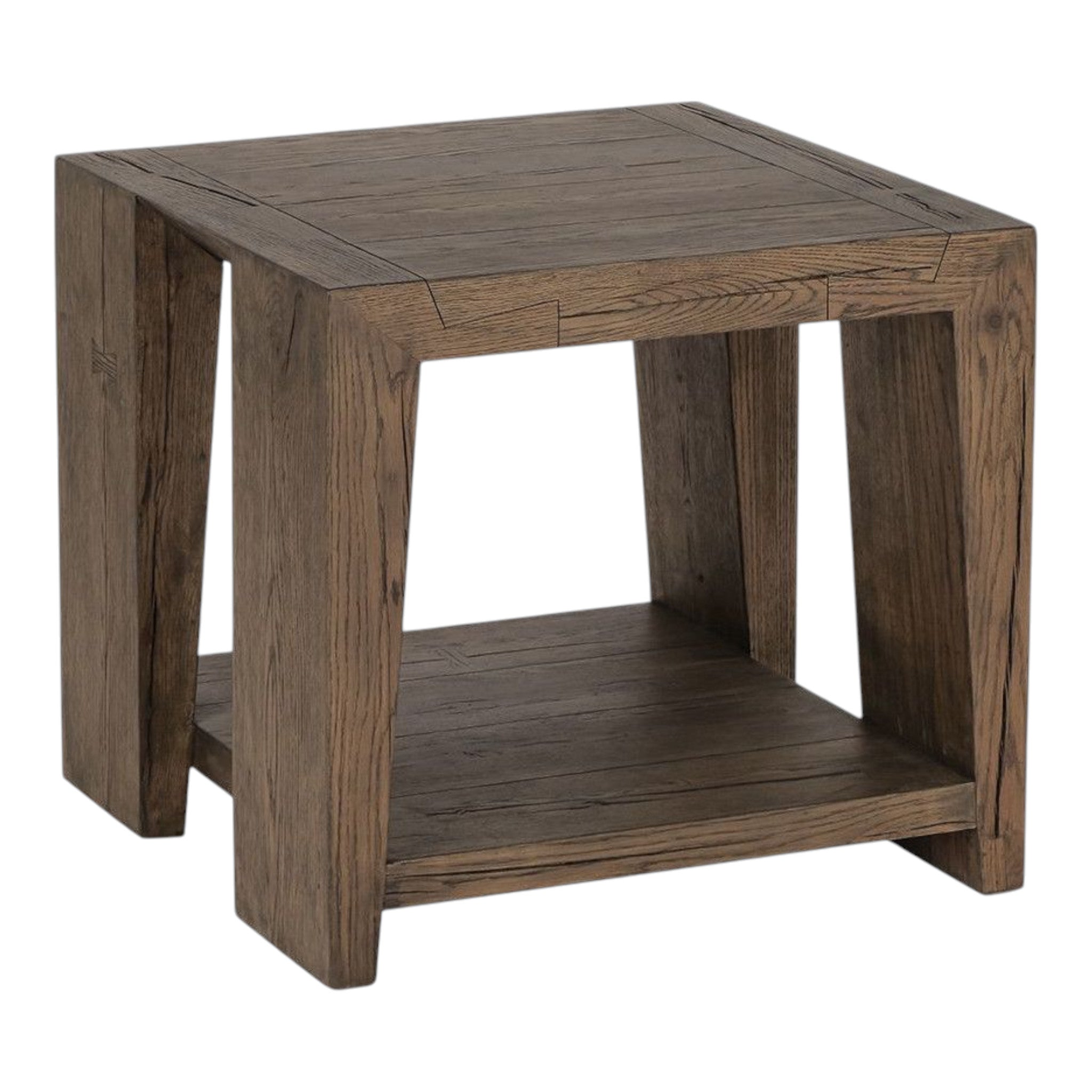 Troy End Table | Suede Brown

24" W x 24" D x 22" H