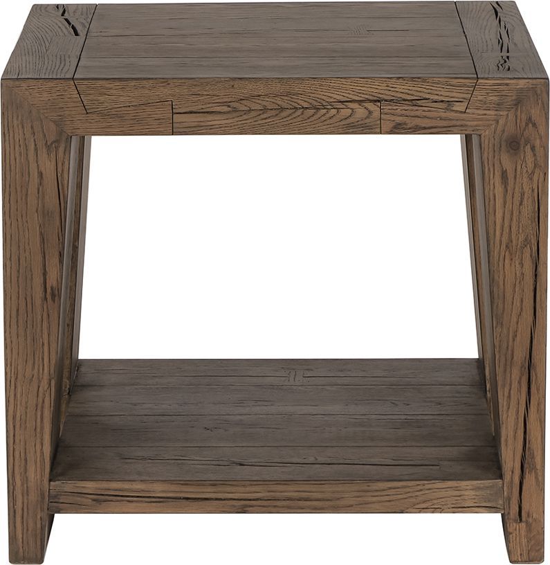 Troy End Table | Suede Brown

24" W x 24" D x 22" H