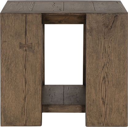 Troy End Table | Suede Brown

24" W x 24" D x 22" H