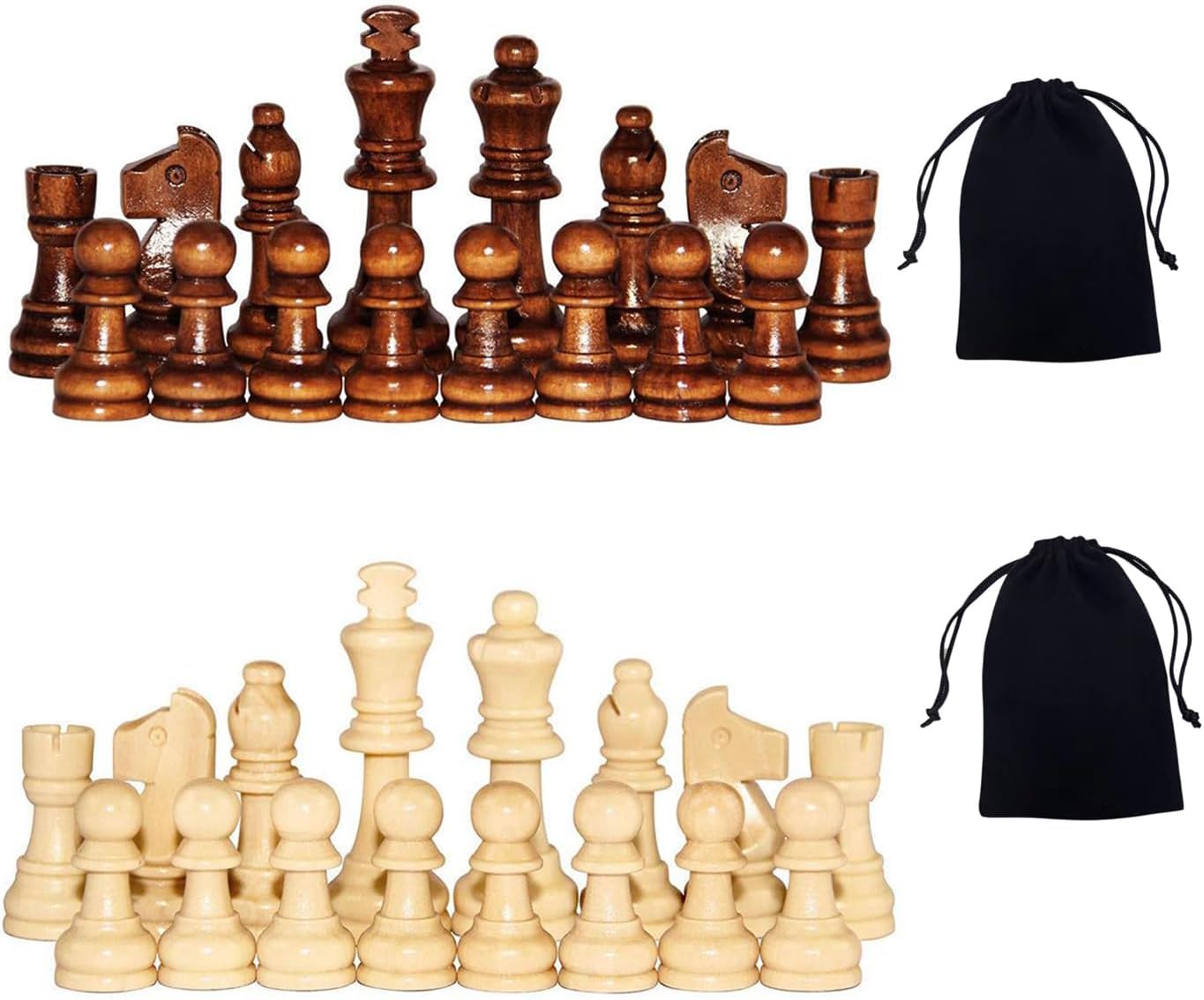 Wooden Chess Pieces