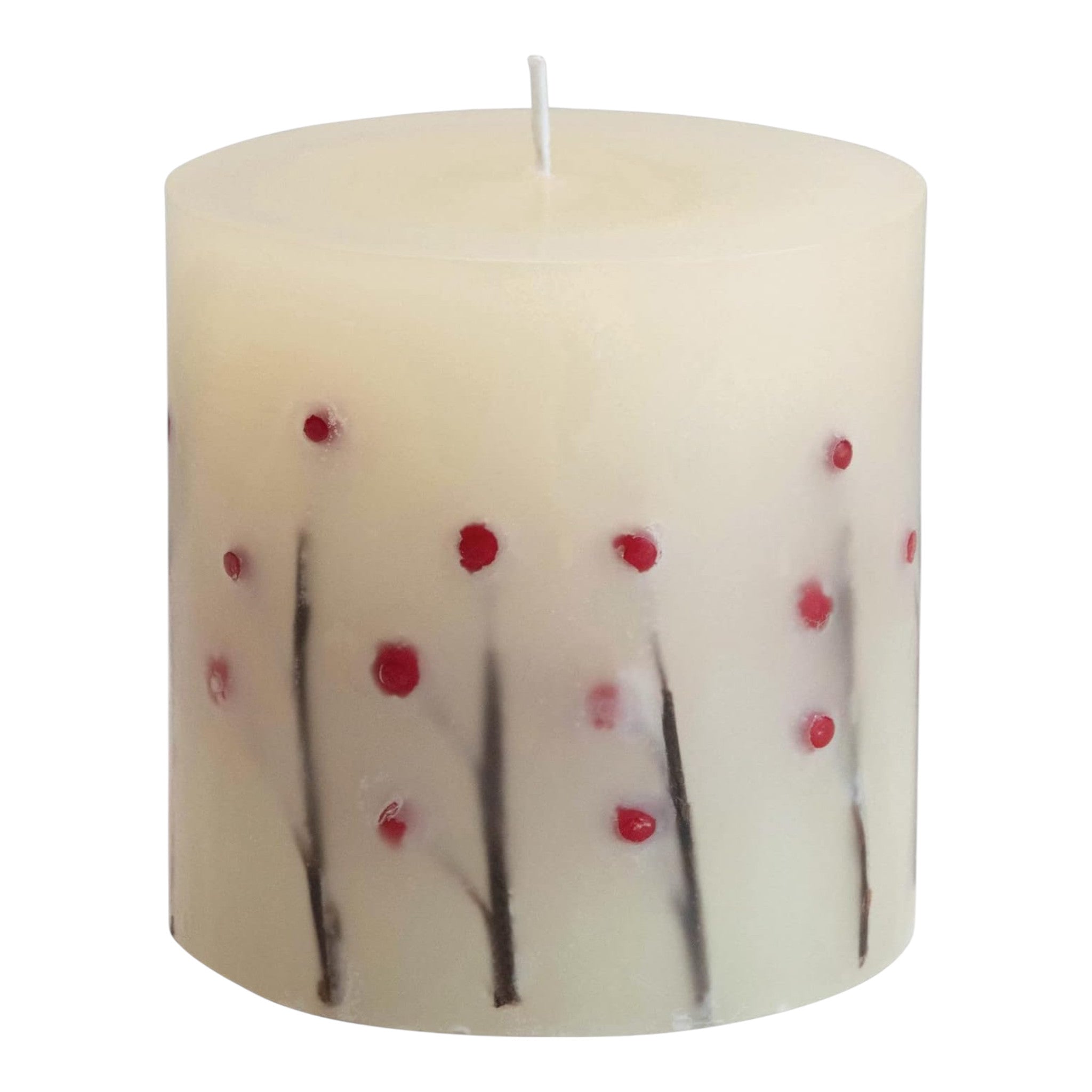 Cinnamon Scented Pillar Candle Assorted Styles