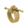 Knotted Rope Napkin Ring, Set of 4, Two Color Options