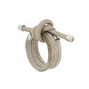 Knotted Rope Napkin Ring, Set of 4, Two Color Options