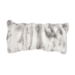 Rabbit Fur Lumbar Pillow, 3 Colorways