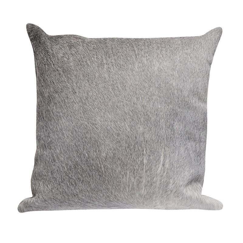 Solid Cowhide Pillow, 3 Colorways