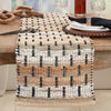 Jute Stripe Stitch Table Runner