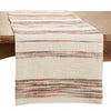 Multi Color Striped Table Runner