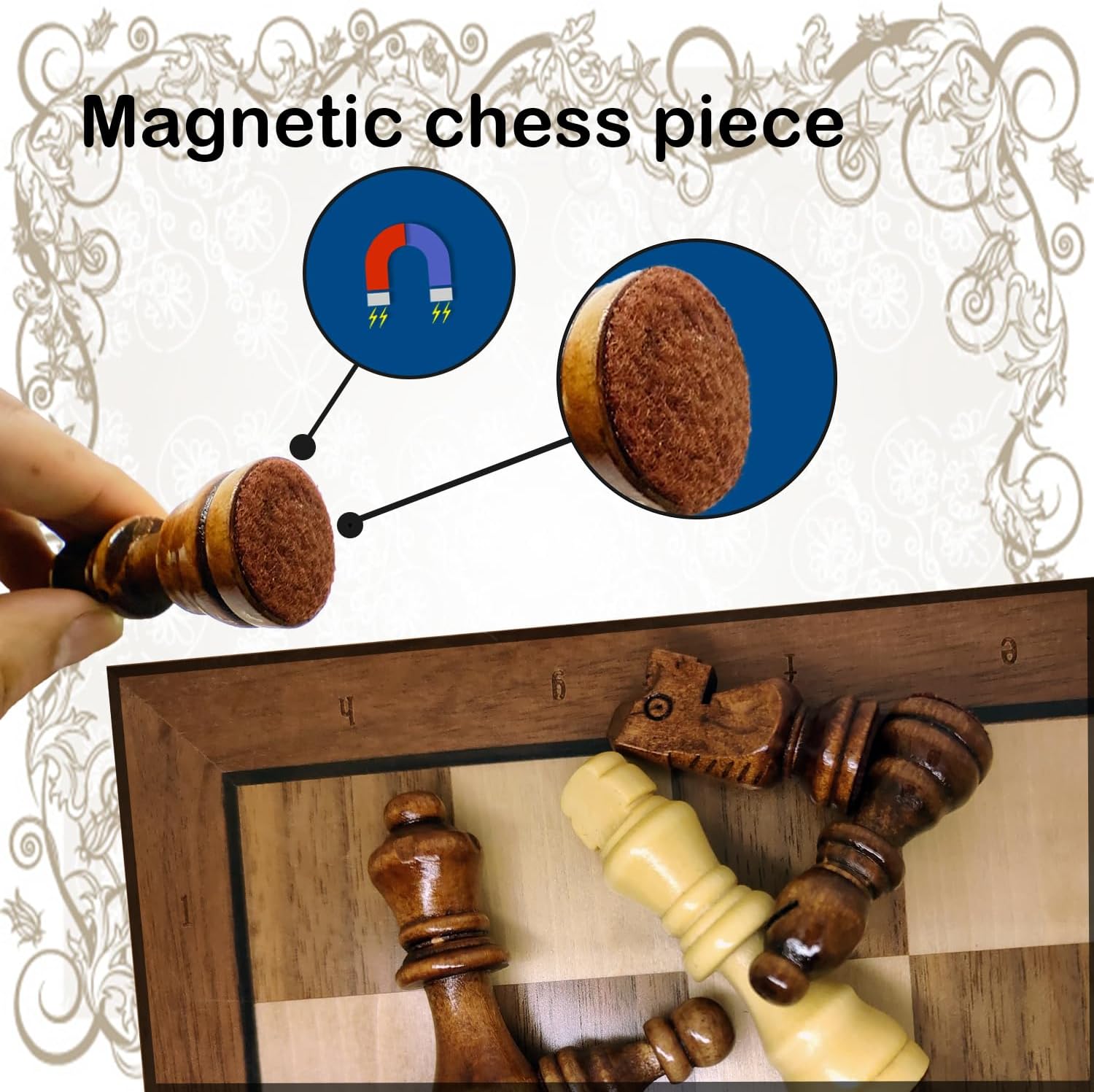 Wooden Chess Pieces