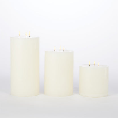 3 Wick Pillar Candle