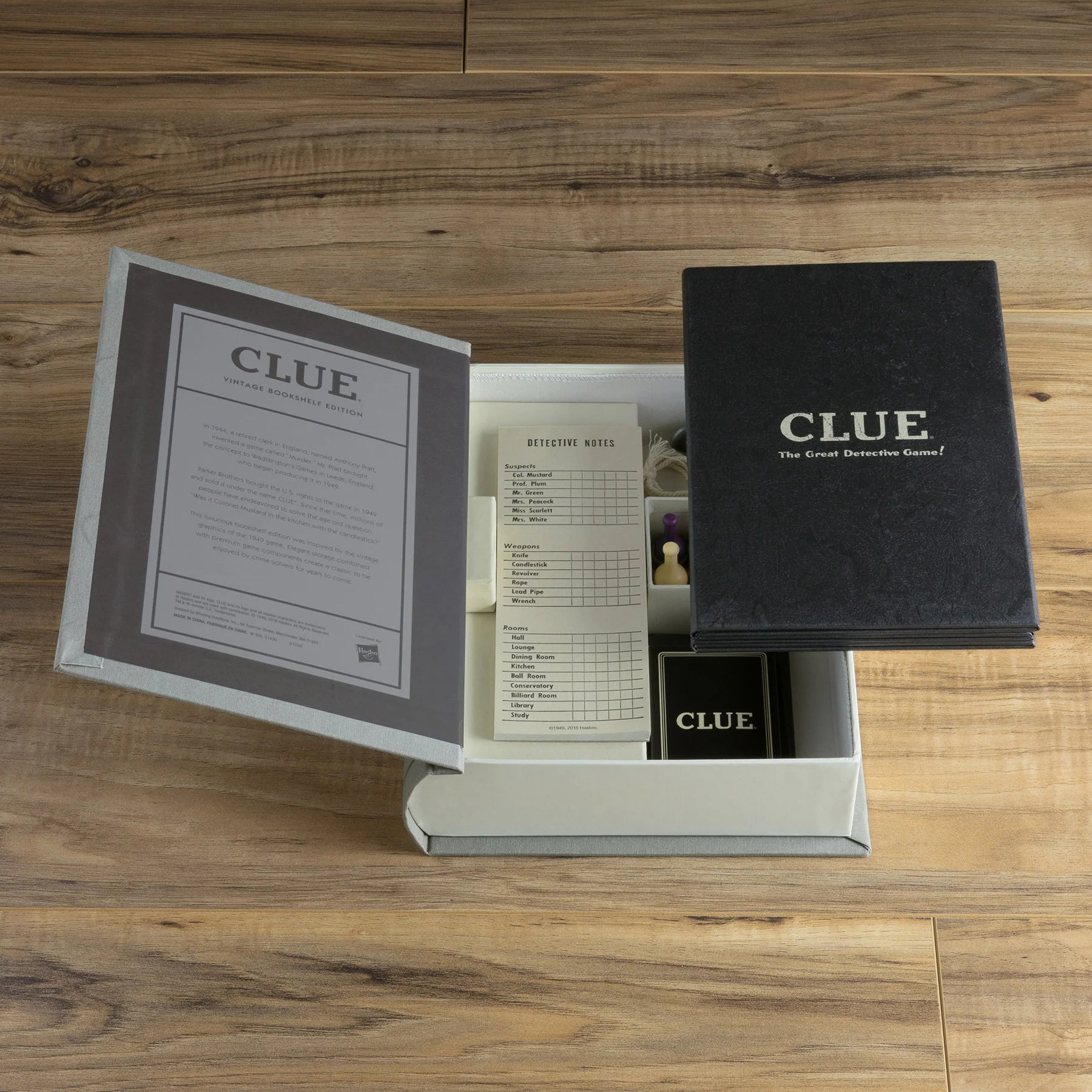 Clue, Vintage Bookshelf Edition