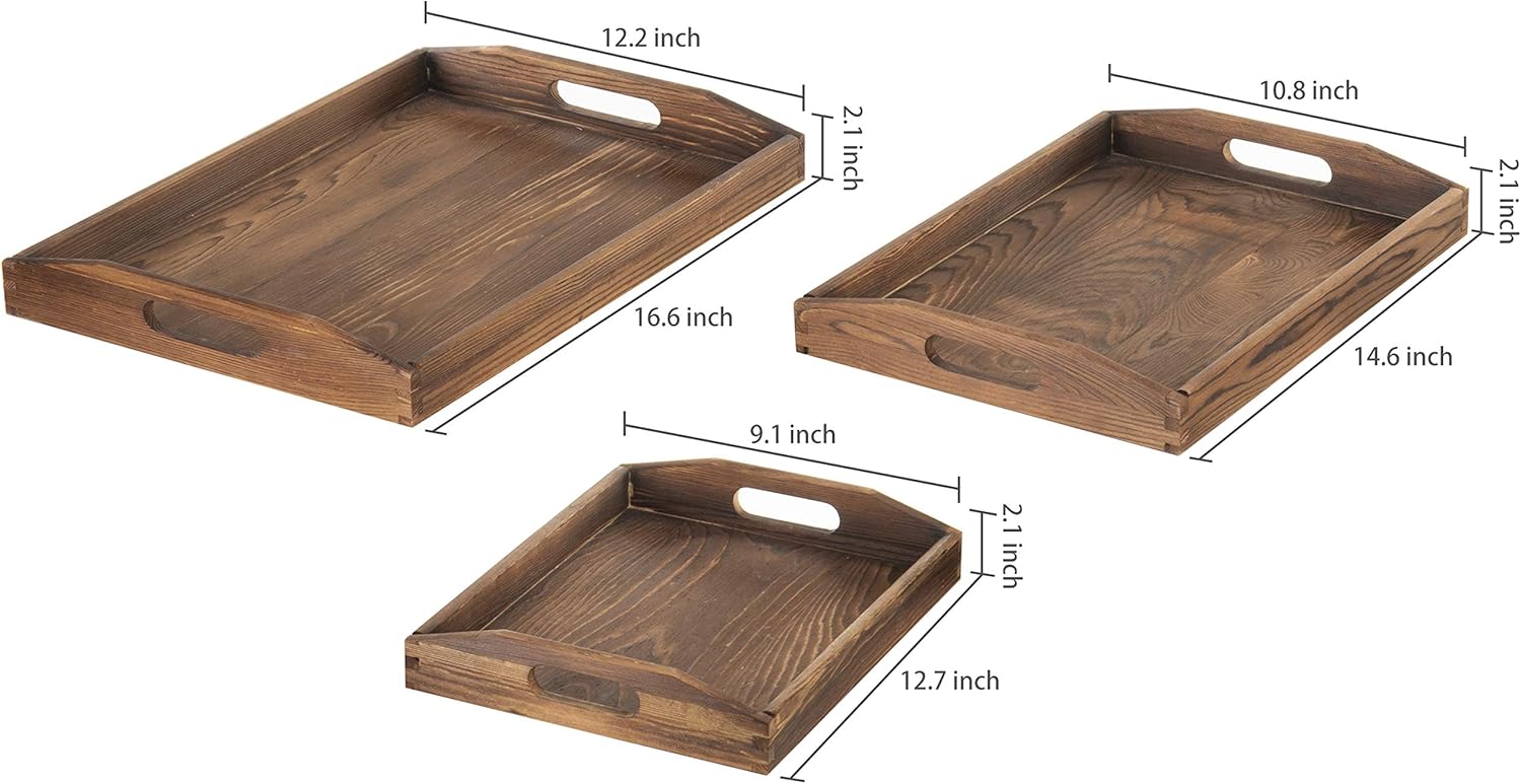 Nesting Tray - Large- Brown