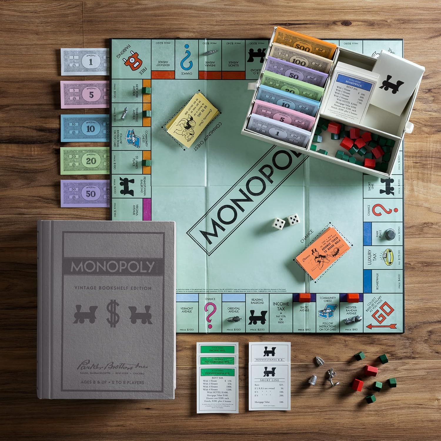 Monopoly, Vintage Bookshelf Edition