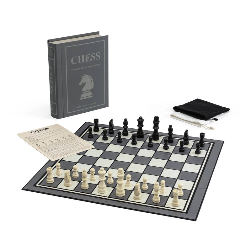 Chess, Vintage Bookshelf Edition