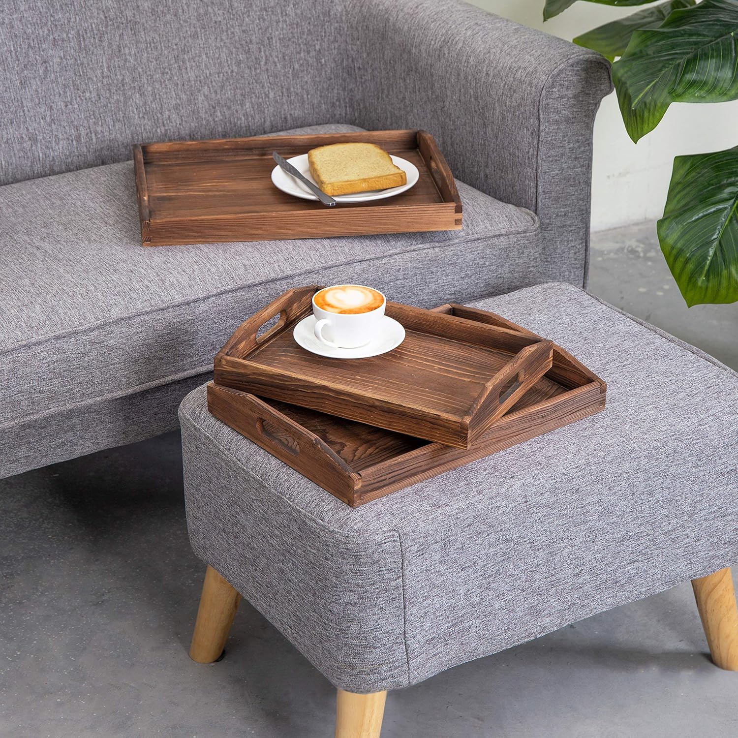 Nesting Tray - Large- Brown