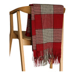 Camel Combo Glen Plaid Woven Throw