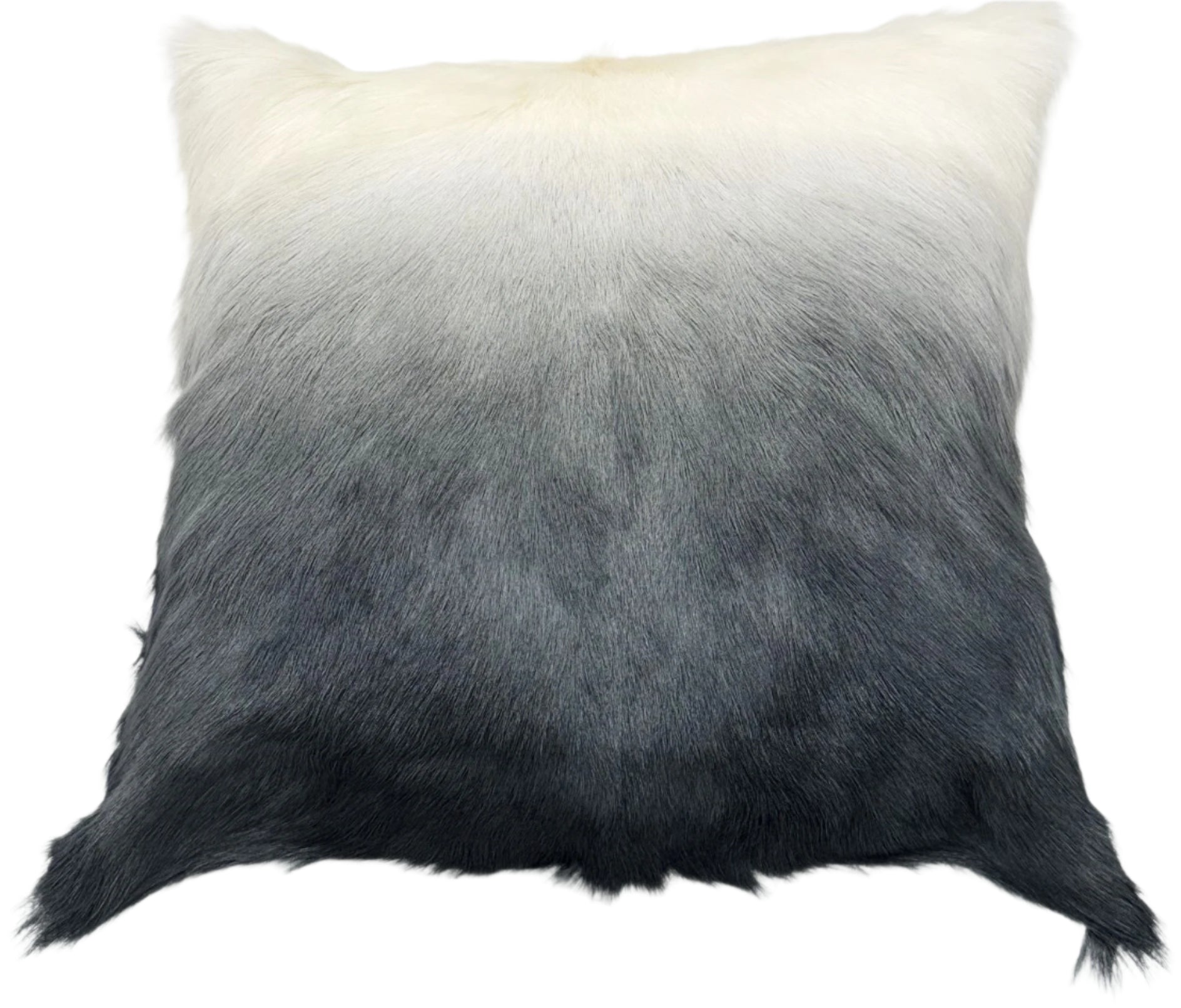 Billy Hair on Hide Ombre Pillow