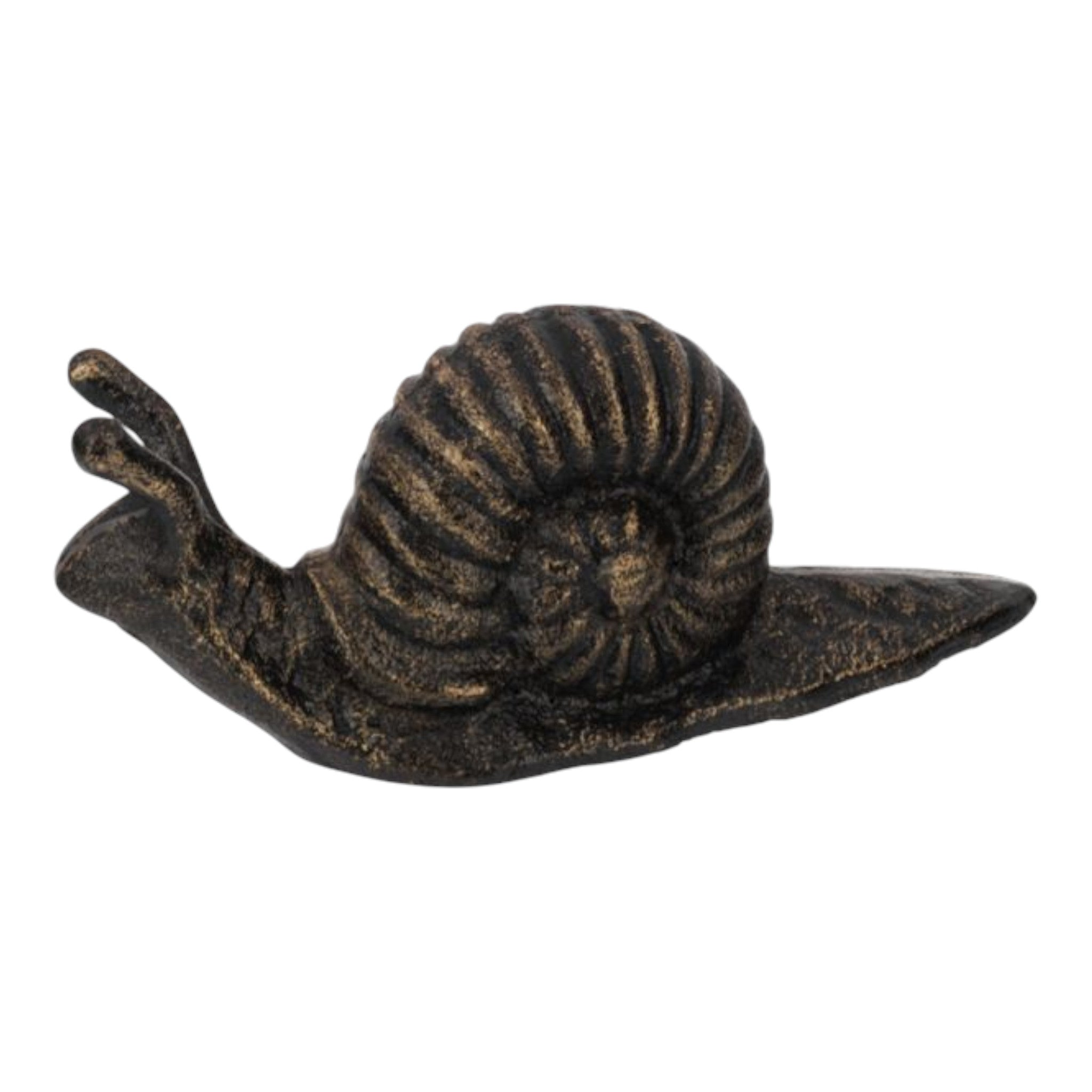 Snail Door Stopper 7.25" L x 3" H | Cast Iron