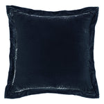 Stella Faux Silk Velvet Flanged Euro Sham, 8 Color Options