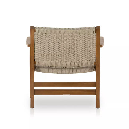 Delano Outdoor Chair Brown | Natural Teak