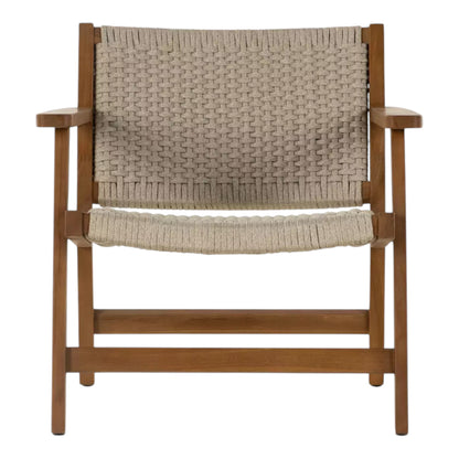 Delano Outdoor Chair Brown | Natural Teak