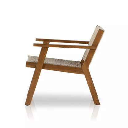 Delano Outdoor Chair Brown | Natural Teak