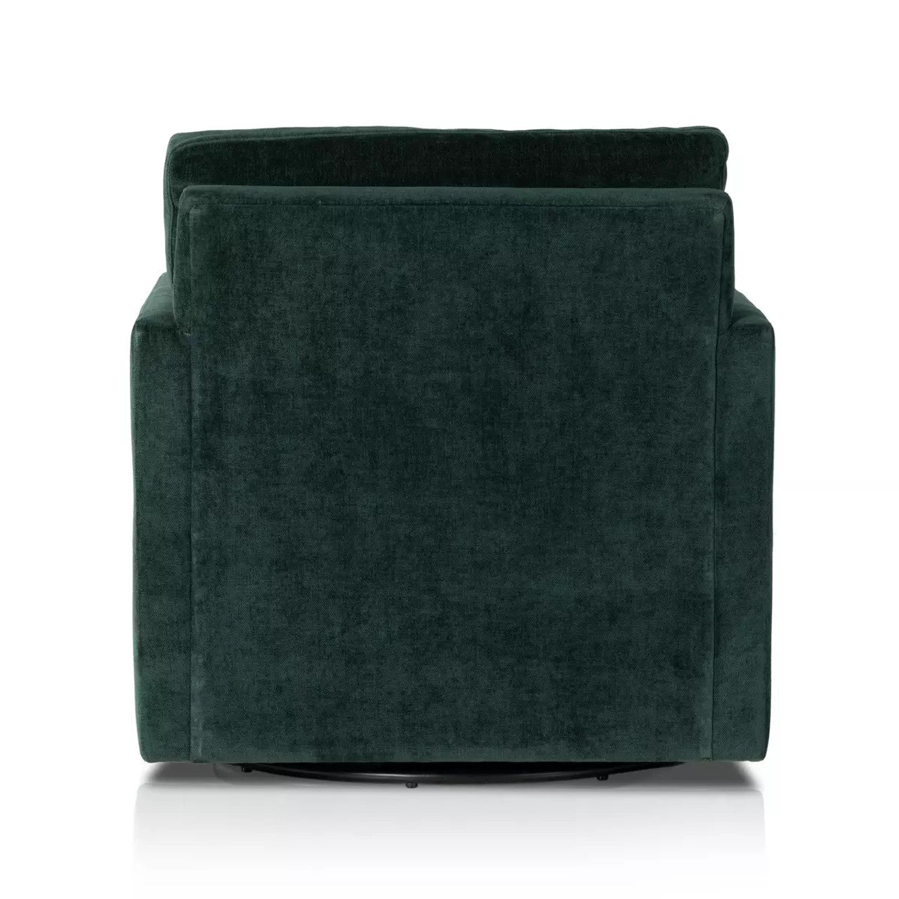 Olson Swivel Chair | Emerald Worn Velvet 30" W x 36" D x 32" H