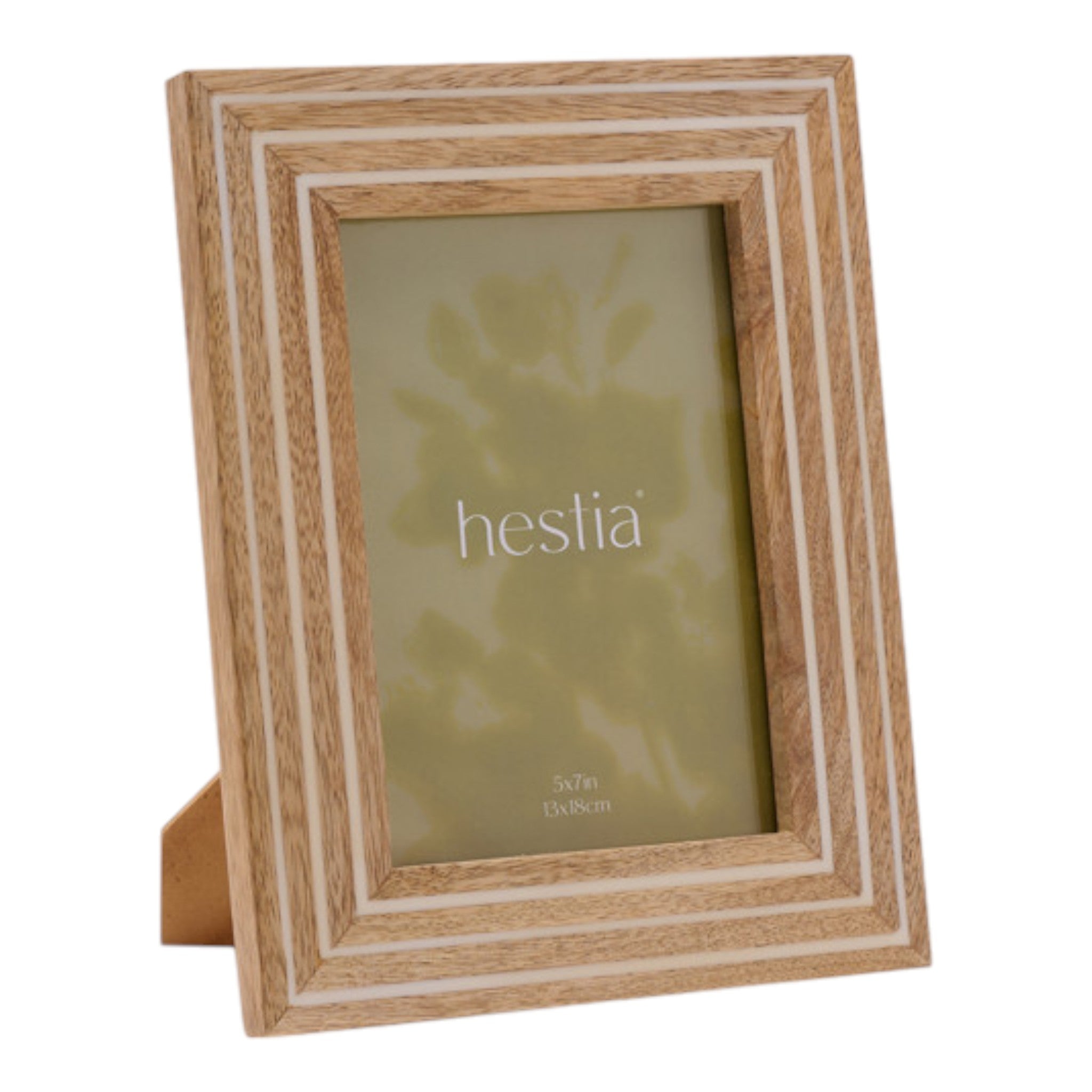 Wood Stripe Photo Frame, 5 x 7

Ivory | Brown