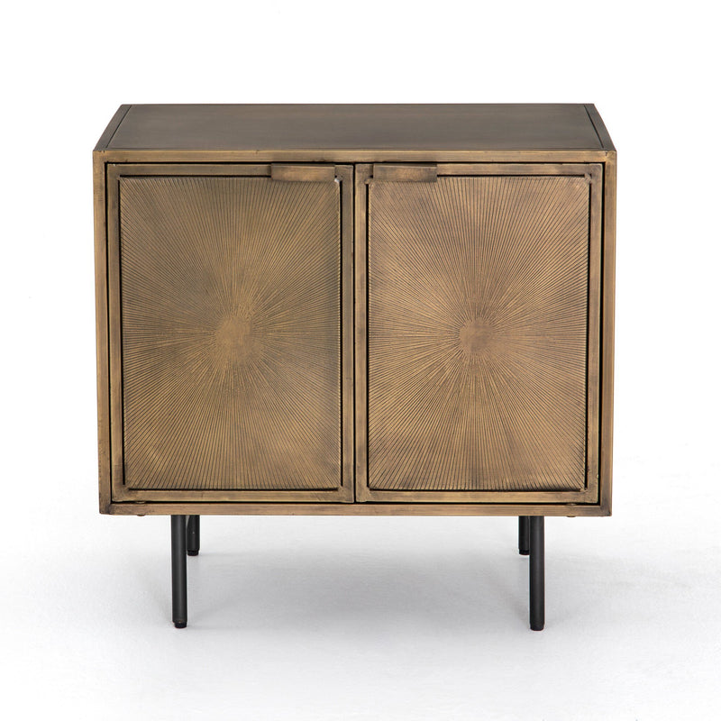 Sunburst Cabinet Nightstand