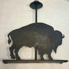 Vintage Bison Candleholder