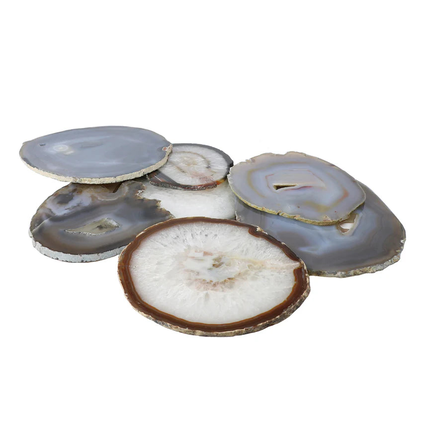 Agate Slice Coasters