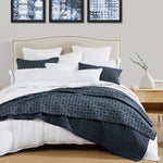 Indigo Reversible Quilt Set, 3 Size Options