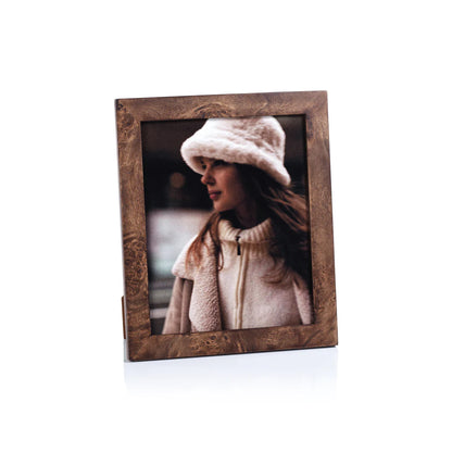 Rosso Burlwood Photo Frame 8"x 10