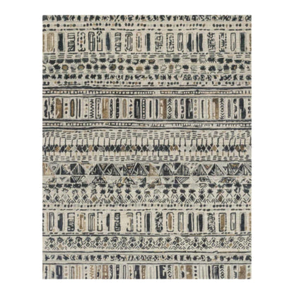 Sojourn Rug- Metal- 2' x 3'
65% Rayon |16% Cotton | 10% Wool | 8% Polyester | 1% Other Fiber