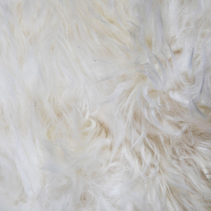 Single Sheepskin- White